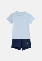 ADIDAS ORIGINALS Completino blu e azzurro da neonato KE2355 . ADIDAS ORIGINALS 