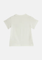 ADIDAS ORIGINALS Completino bianco e beige da neonato KE2357 . ADIDAS ORIGINALS 