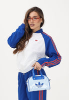 ADIDAS ORIGINALS Giacca a vento SST bianca, blu e rossa da donna KE2413 . ADIDAS ORIGINALS 