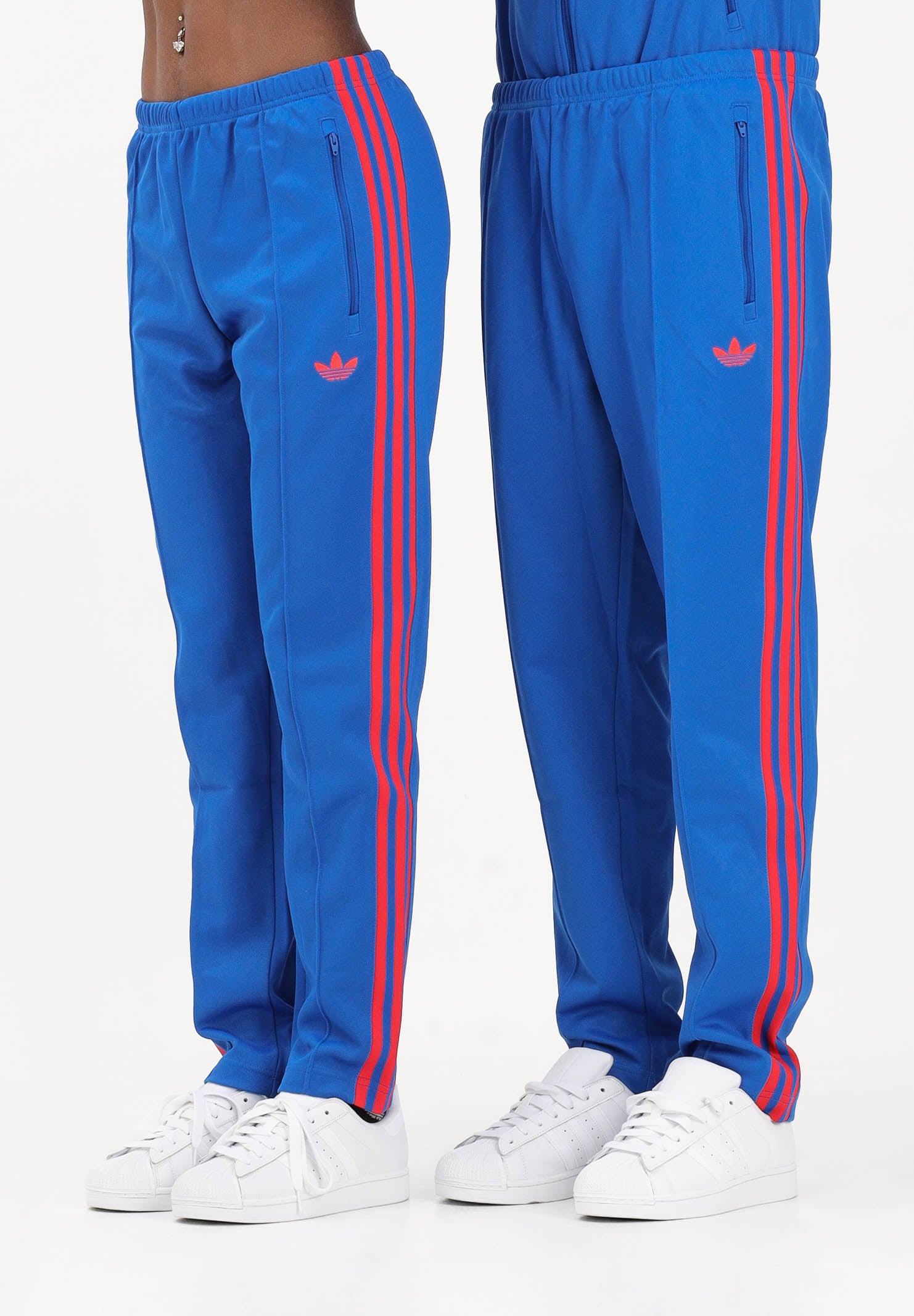 ADIDAS ORIGINALS Pantalone sportivo CLASSIC blu e rosso per uomo e donna KE2415 . ADIDAS ORIGINALS 