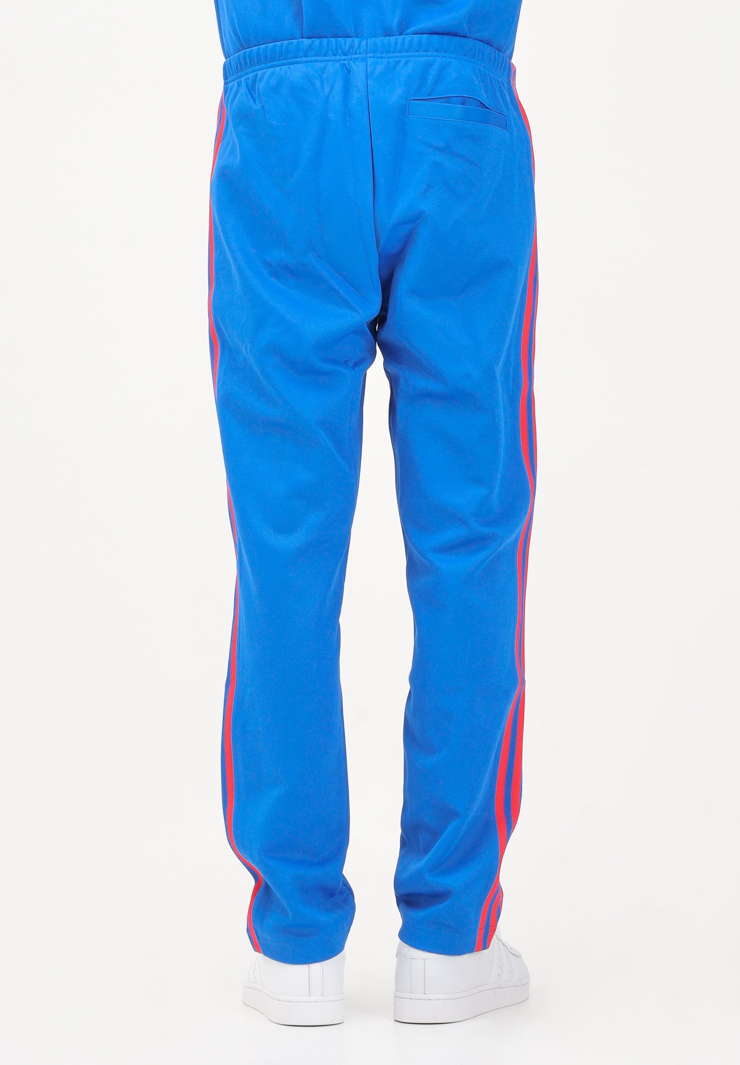 ADIDAS ORIGINALS Pantalone sportivo CLASSIC blu e rosso per uomo e donna KE2415 . ADIDAS ORIGINALS 