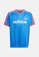 ADIDAS ORIGINALS T-shirt a manica corta LOOSE JERSEY blu da bambino KE2843 . ADIDAS ORIGINALS 