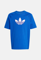ADIDAS ORIGINALS T-shirt a manica corta Trefoil Loose blu acceso per bambino e bambina KE2872 . ADIDAS ORIGINALS 