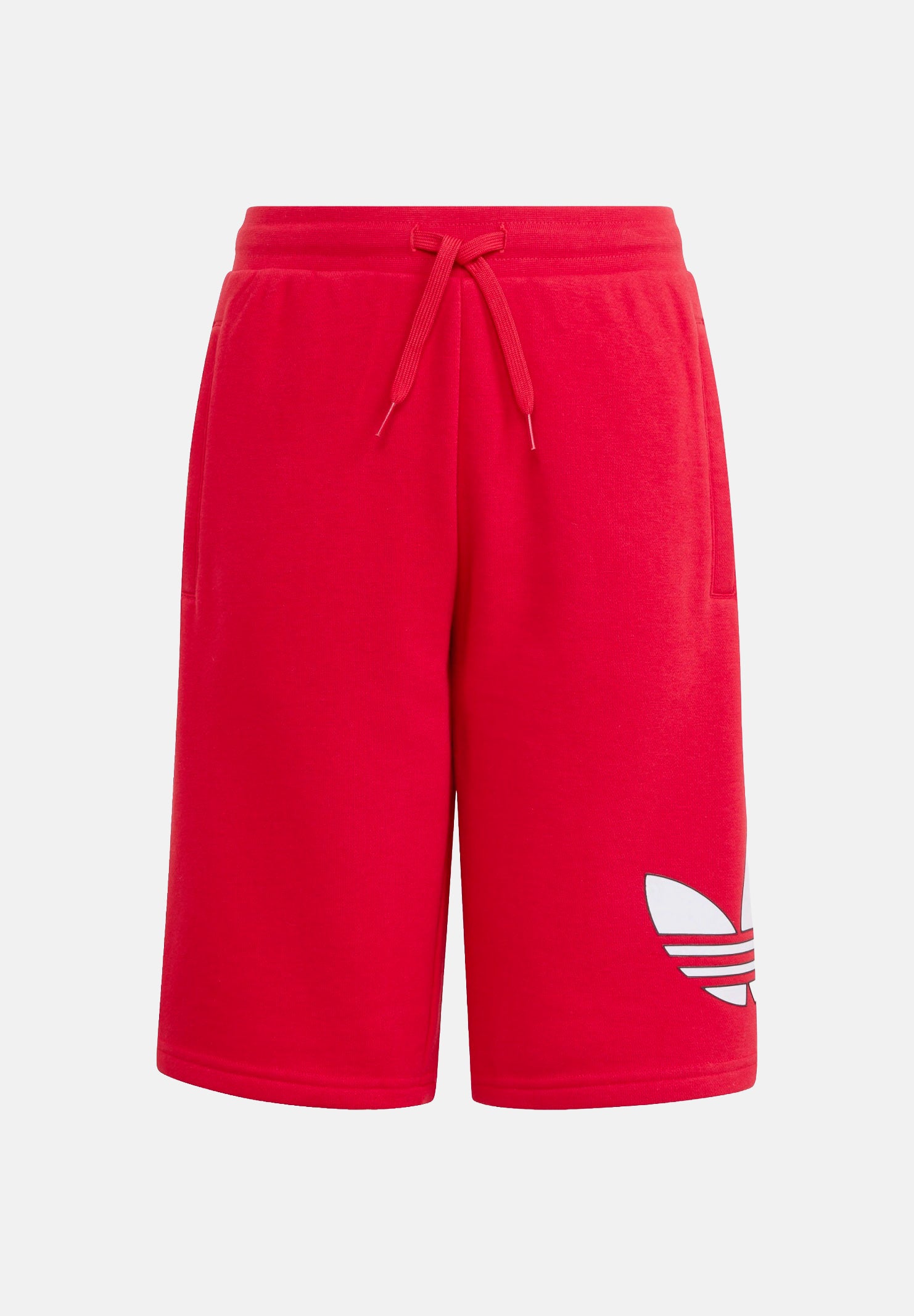 ADIDAS ORIGINALS Shorts sportivo TREFOIL rosso per bambino e bambina KE2891 . ADIDAS ORIGINALS 