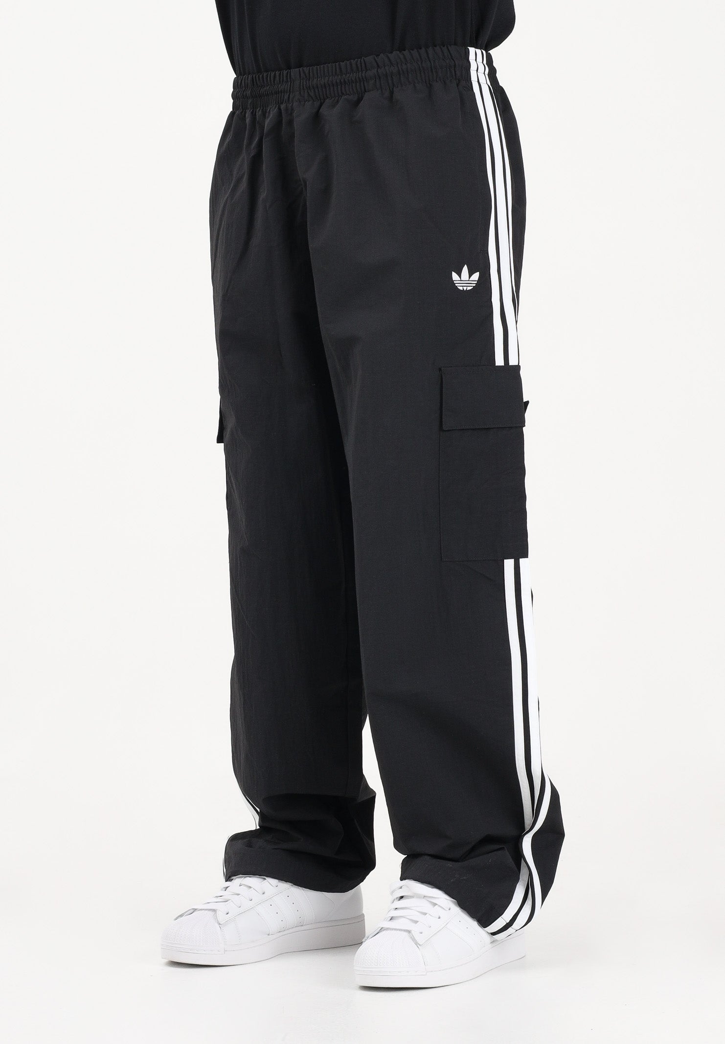 ADIDAS ORIGINALS Pantalone sportivo Cargo Adicolor Classics 3-Stripes nero da uomo KE2927 . ADIDAS ORIGINALS 