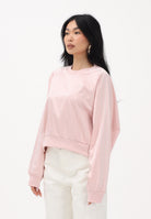 ADIDAS ORIGINALS Felpa girocollo PEARL JACQUARD rosa da donna KE3354 . ADIDAS ORIGINALS 