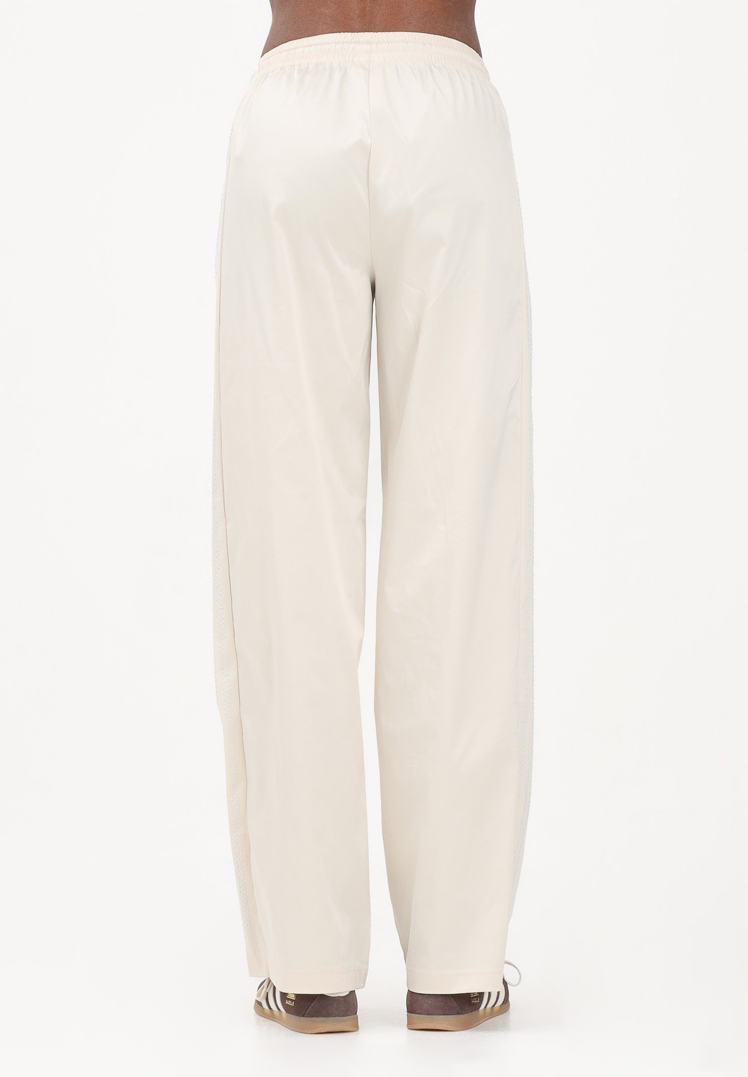 ADIDAS ORIGINALS Pantalone sportivo PEARL FIREBIRD LOOSE panna da donna KE3393 . ADIDAS ORIGINALS 