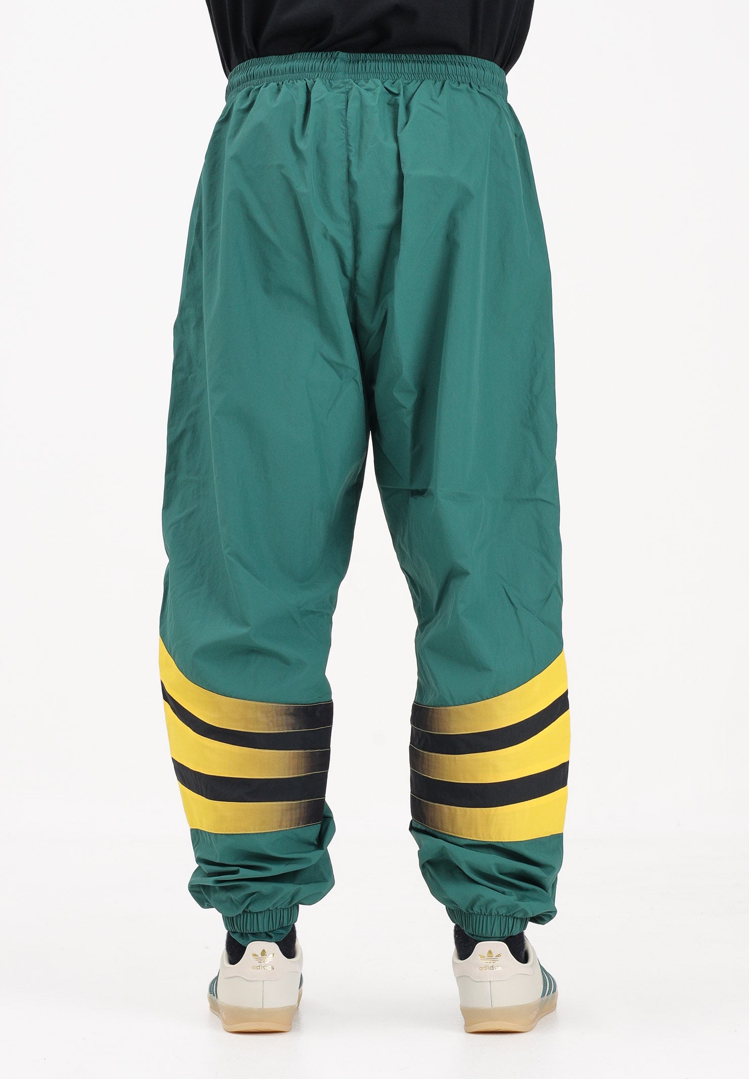 ADIDAS ORIGINALS Pantalone sportivo SANTIAGO verde da uomo KE3429 . ADIDAS ORIGINALS 