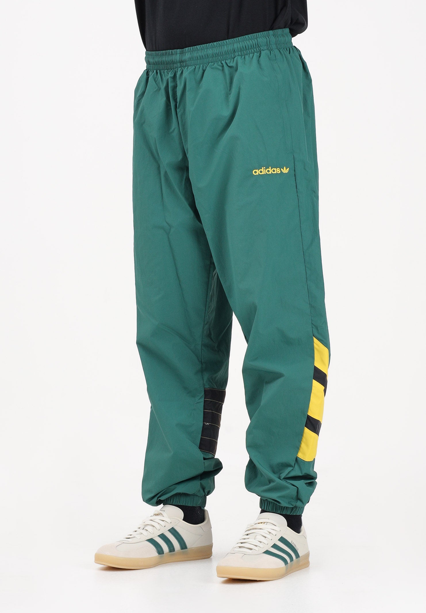 ADIDAS ORIGINALS Pantalone sportivo SANTIAGO verde da uomo KE3429 . ADIDAS ORIGINALS 