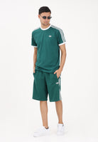 ADIDAS ORIGINALS Shorts sportivo 3-STRIPES verde da uomo KE3563 . ADIDAS ORIGINALS 