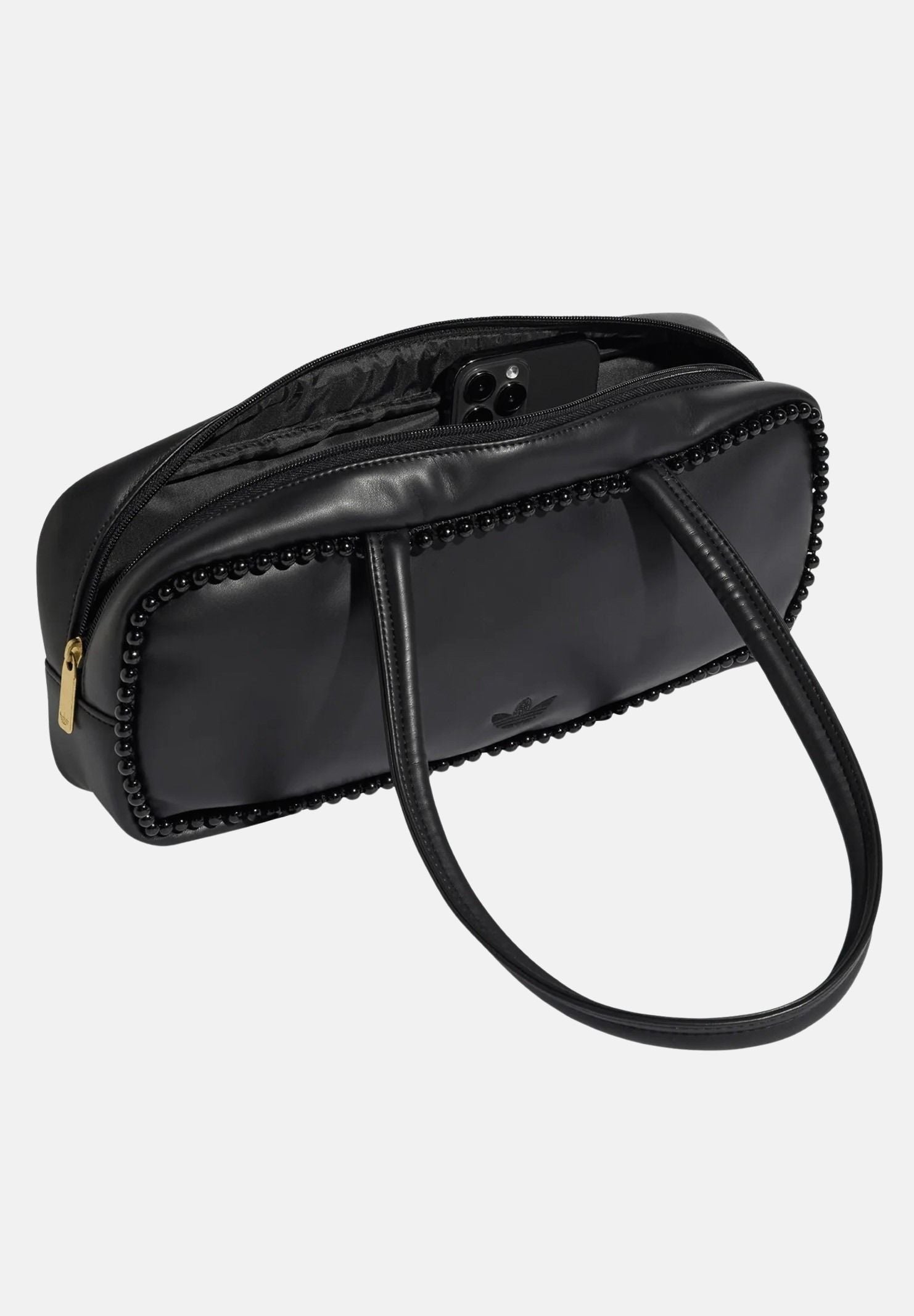 ADIDAS ORIGINALS Borsa a spalla Airliner con perline nera da donna KE4769 . ADIDAS ORIGINALS 