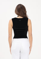 ADIDAS ORIGINALS Corsetto in velluto nero da donna KF4693 . ADIDAS ORIGINALS 
