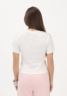 ADIDAS ORIGINALS T-shirt a manica corta LACE CALI bianca da donna KG3609 . ADIDAS ORIGINALS 