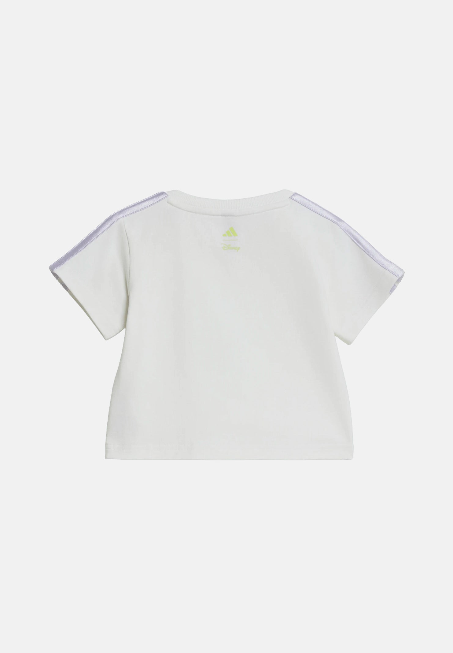 ADIDAS ORIGINALS completo ADIDAS DISNEY T-SHIRT SET White / Semi Frozen Lemon bianco lilla giallo neonata KG6117 . ADIDAS ORIGINALS 