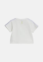 ADIDAS ORIGINALS completo ADIDAS DISNEY T-SHIRT SET White / Semi Frozen Lemon bianco lilla giallo neonata KG6117 . ADIDAS ORIGINALS 