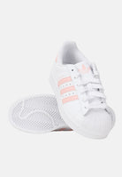ADIDAS ORIGINALS Sneakers Superstar II bianche e rosa da donna KI4164 . ADIDAS ORIGINALS 