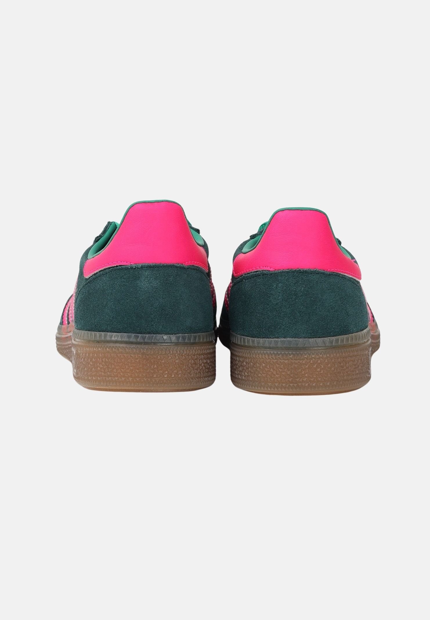 ADIDAS ORIGINALS Sneakers HANDBALL SPEZIAL verdi e fucsia da donna KJ3776 . ADIDAS ORIGINALS 