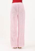 ADIDAS ORIGINALS pantaloni sportivi Firebird Knitted Crochet Track Pants clpink/red rosa donna. KQ6659 . ADIDAS ORIGINALS 