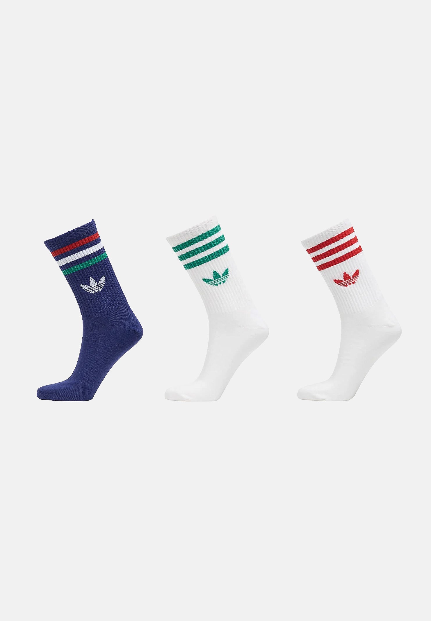 ADIDAS ORIGINALS Calzini (3 paia) 3-Stripes multicolore per uomo e donna KR5155 . ADIDAS ORIGINALS 