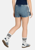 ADIDAS ORIGINALS Gonna-pantaloncino dark-blue, corrispondente al blu denim, da bambina con 3- Stripes laterali<BR/> KR6536 . ADIDAS ORIGINALS 