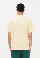 ADIDAS ORIGINALS t-shirt sportiva Men's Pastel Yellow Sports T-shirt  panna e verde uomo. KR7217 . ADIDAS ORIGINALS 