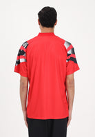 ADIDAS ORIGINALS T-shirt a manica corta Santiago AOP Infill rossa da uomo KS5501 . ADIDAS ORIGINALS 