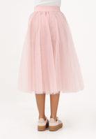 ADIDAS ORIGINALS Gonna midi in tulle rosa da donna KS6562 . ADIDAS ORIGINALS 