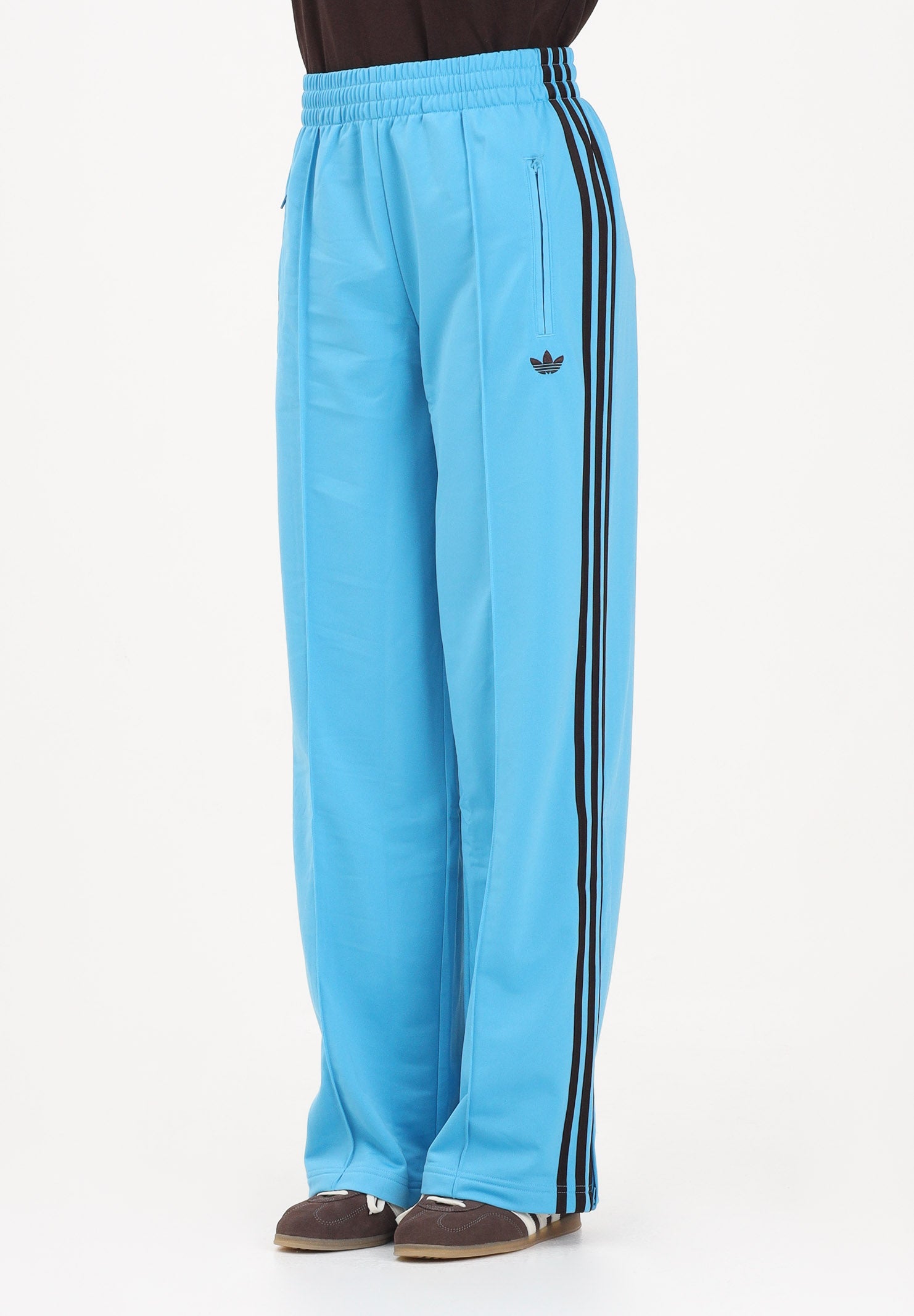 ADIDAS ORIGINALS Pantalone sportivo FB TP Loose azzurro da donna KU8128 . ADIDAS ORIGINALS 