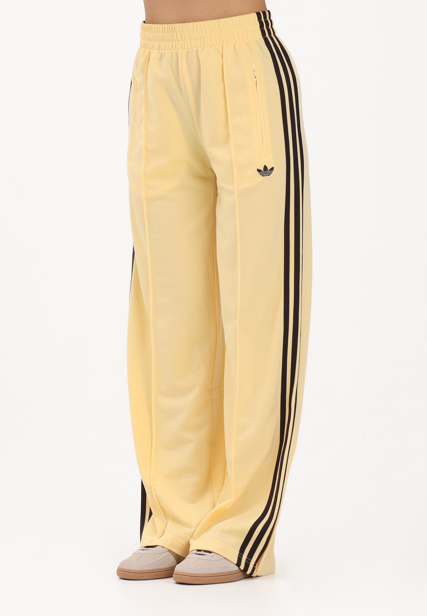 ADIDAS ORIGINALS Pantalone sportivo FB TP Loose giallo da donna KU8129 . ADIDAS ORIGINALS 