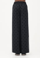 ADIDAS ORIGINALS Pantalone sportivo in raso nero da donna con pois KV1169 . ADIDAS ORIGINALS 