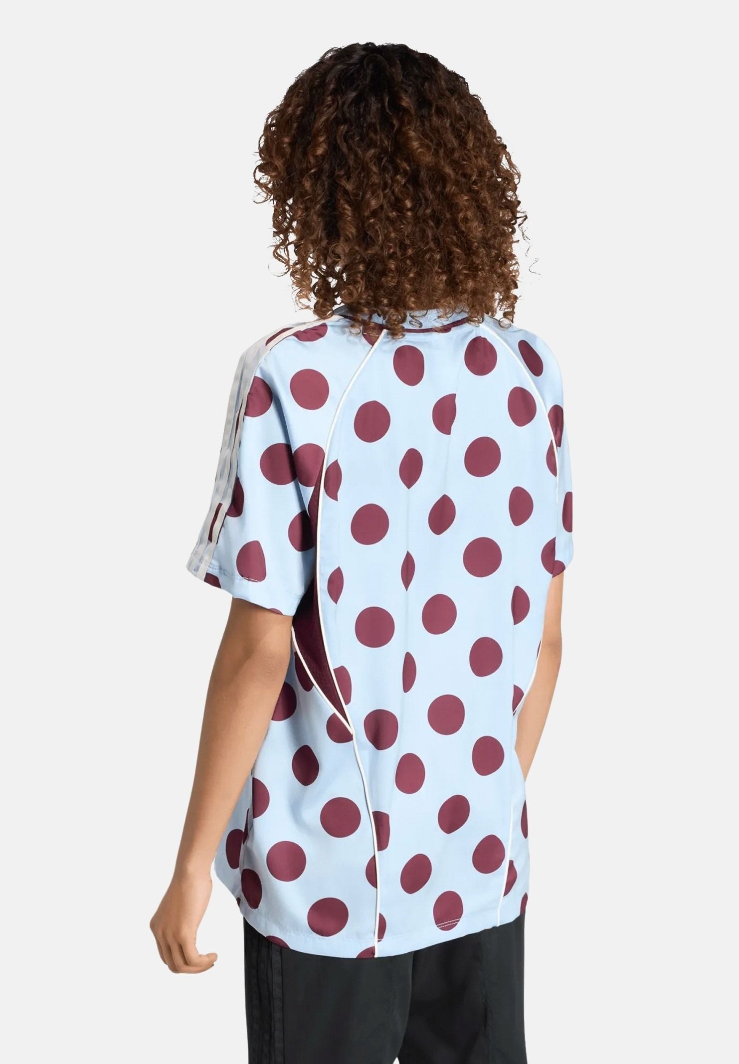 ADIDAS ORIGINALS  maglia Street Jersey SS Clear Sky azzurro chiaro donna. KV1188 . ADIDAS ORIGINALS 