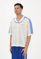 ADIDAS ORIGINALS Cardigan Resort panna da uomo KX1223 . ADIDAS ORIGINALS 