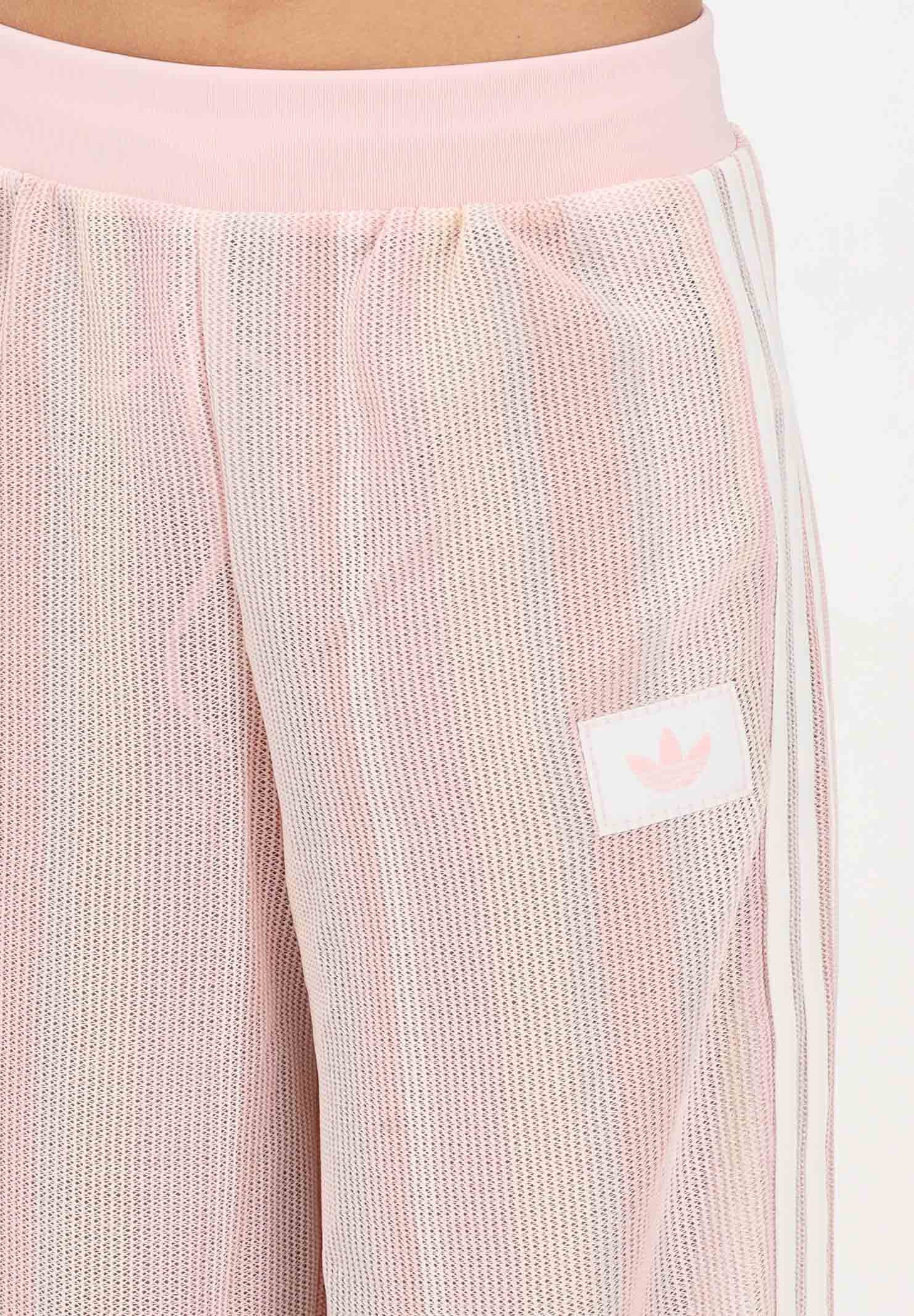 ADIDAS ORIGINALS Pantalone sportivo SUMMER GLOW KNITTED FIREBIRD rosa da donna KY2037 . ADIDAS ORIGINALS 