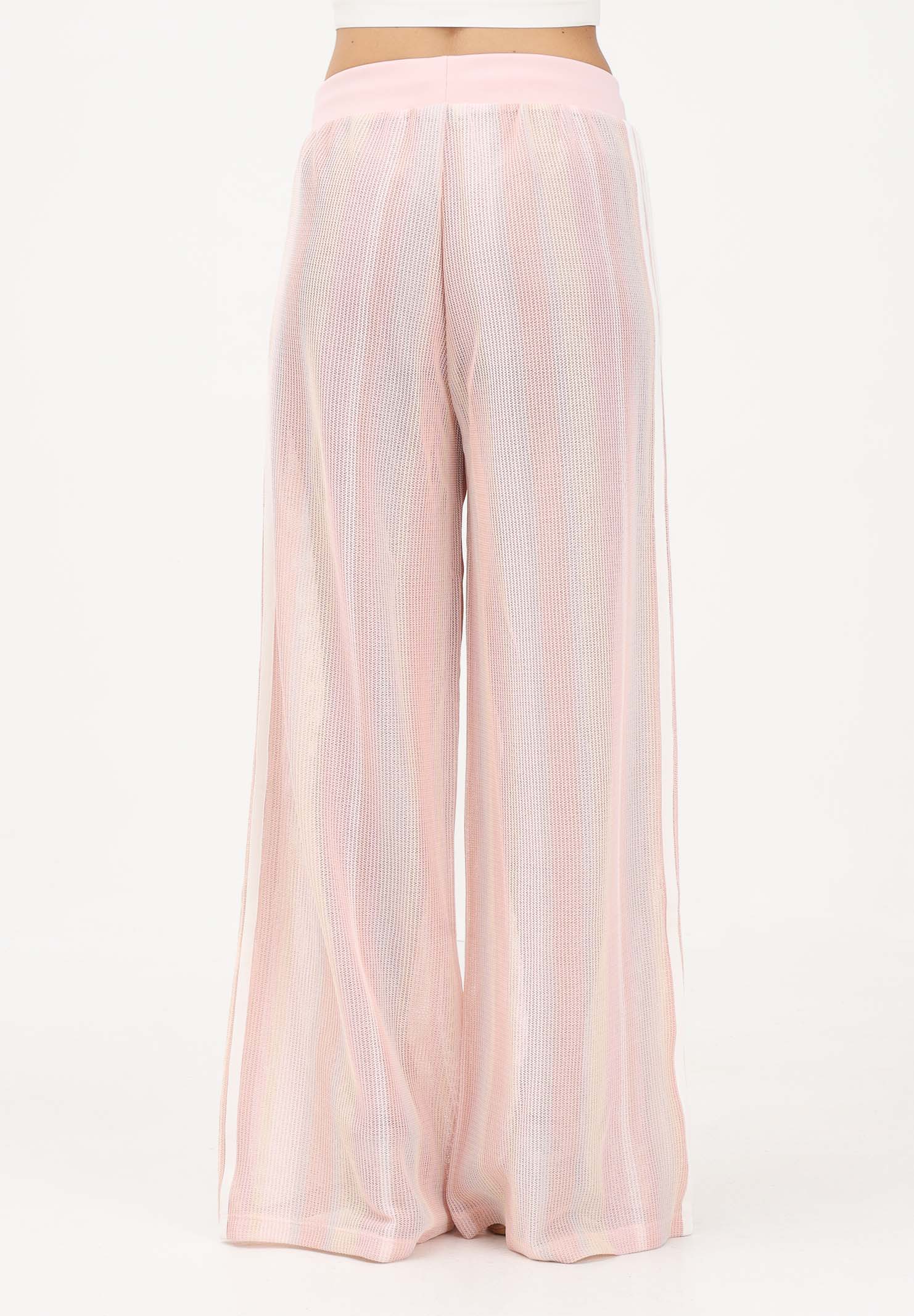 ADIDAS ORIGINALS Pantalone sportivo SUMMER GLOW KNITTED FIREBIRD rosa da donna KY2037 . ADIDAS ORIGINALS 