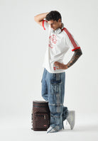 ADIDAS ORIGINALS T-shirt  Coca-Cola Classic Sport Cali  Off White bianco e rosso da uomo e donna KY2114 . ADIDAS ORIGINALS 