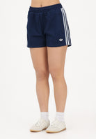 ADIDAS ORIGINALS Shorts sportivo SUMMER GLOW blu da donna KY3168 . ADIDAS ORIGINALS 