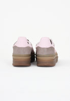 ADIDAS ORIGINALS Sneakers Gazelle marroni e rosa da donna JQ6436 . ADIDAS ORIGINALS 