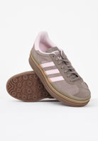 ADIDAS ORIGINALS Sneakers Gazelle marroni e rosa da donna JQ6436 . ADIDAS ORIGINALS 