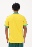 ADIDAS ORIGINALS T-shirt a manica corta Adicolor Sport gialla da uomo KC8643 . ADIDAS ORIGINALS 