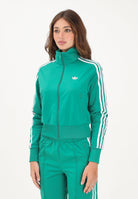 ADIDAS ORIGINALS Felpa con zip FIREBIRD CLASSIC verde da donna KD1333 . ADIDAS ORIGINALS 