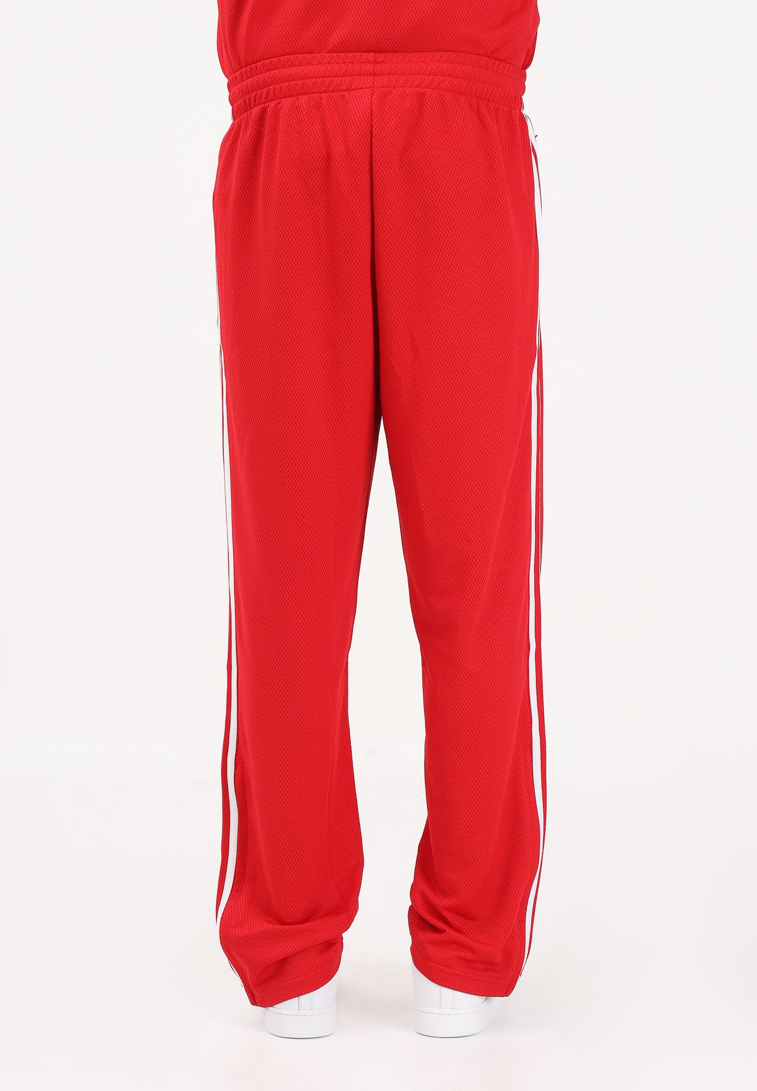 ADIDAS ORIGINALS Pantalone sportivo Firebird Adicolor Mesh rosso da uomo KD4078 . ADIDAS ORIGINALS 