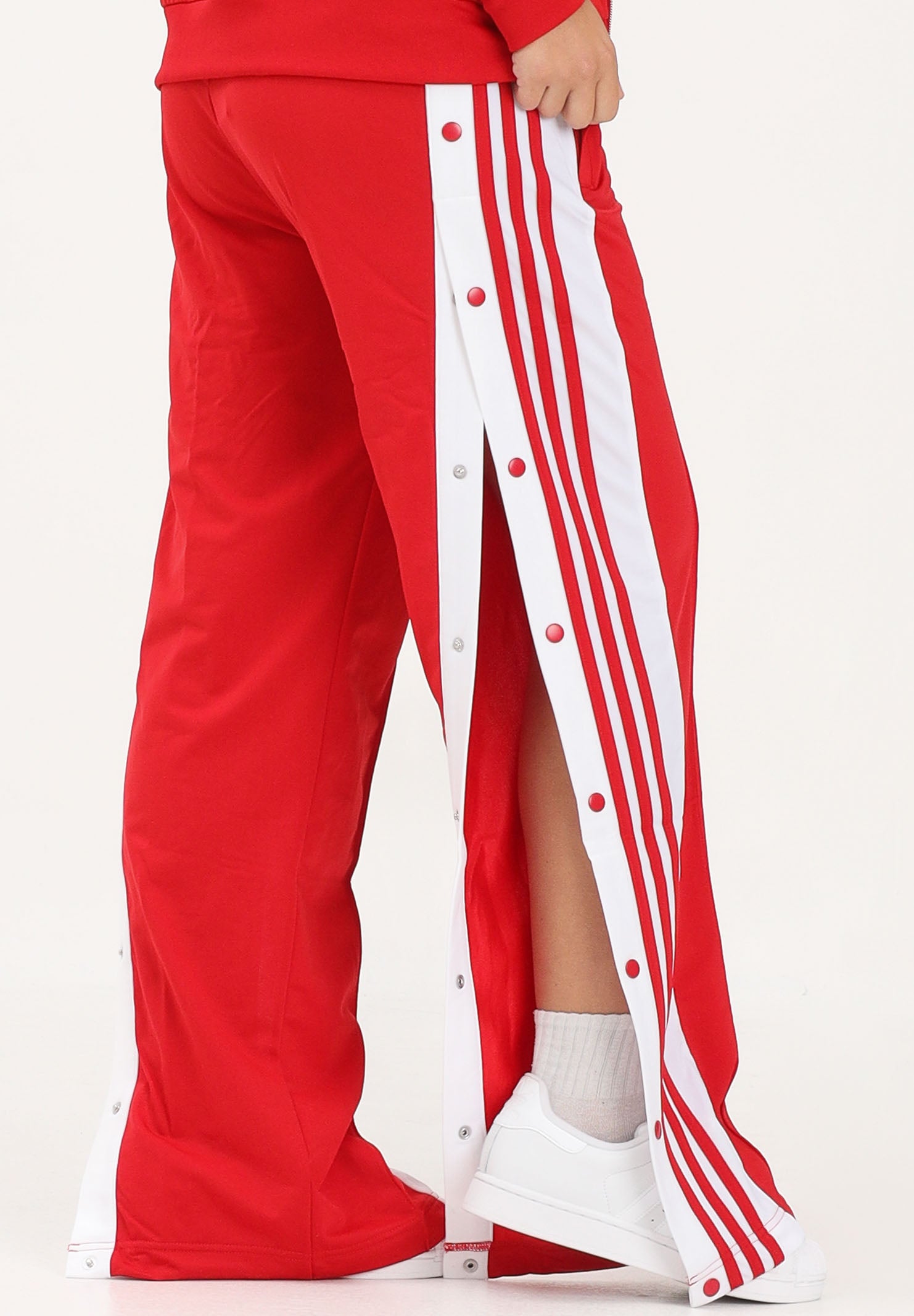 ADIDAS ORIGINALS Pantalone sportivo ADIBREAK rosso da donna KD6324 . ADIDAS ORIGINALS 