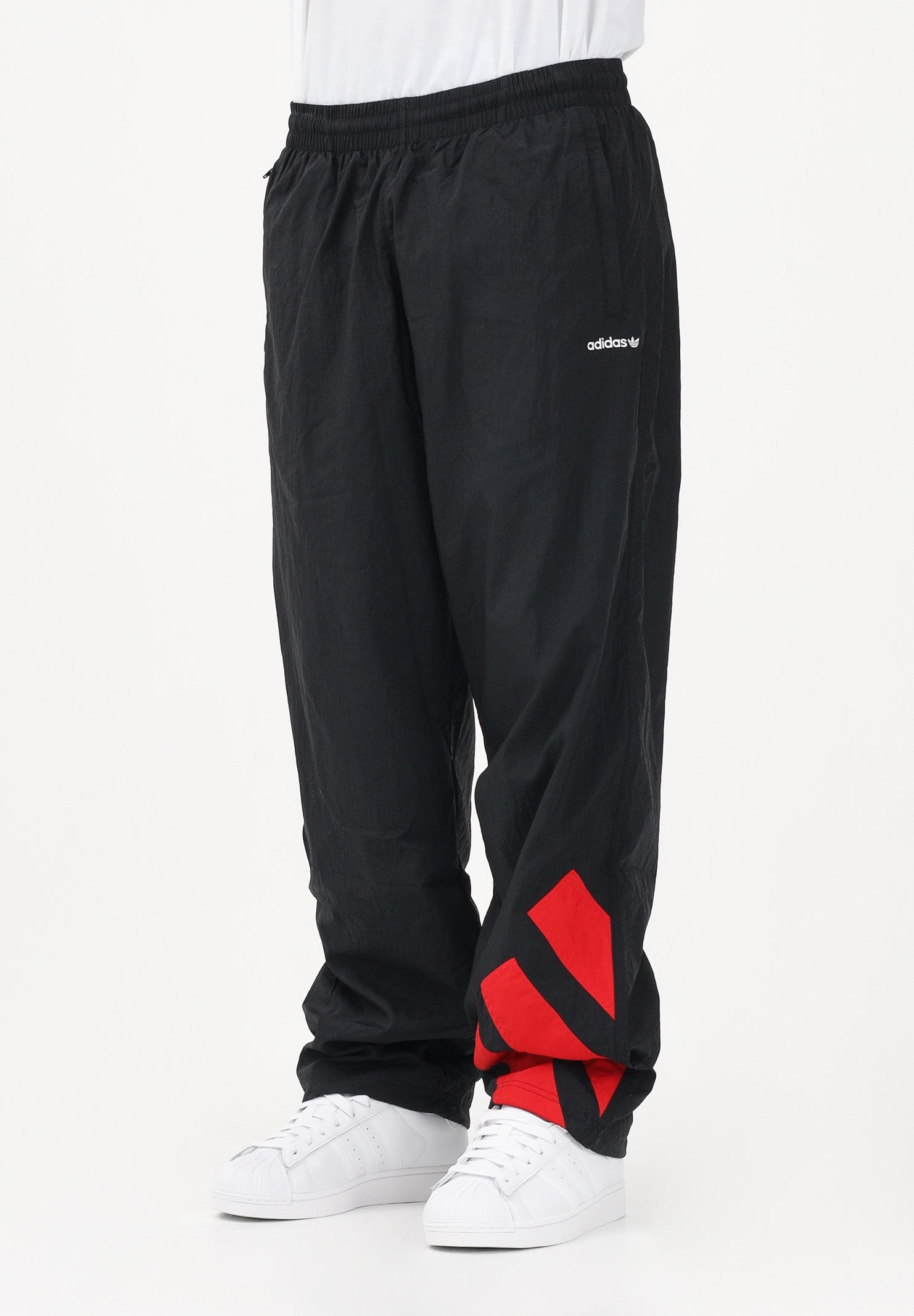 ADIDAS ORIGINALS Pantalone sportivo Adicolor Blocked nero da uomo KE0869 . ADIDAS ORIGINALS 