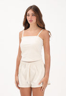 ADIDAS ORIGINALS Canotta PEARL panna da donna KE3403 . ADIDAS ORIGINALS 