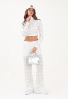 ADIDAS ORIGINALS Pantalone sportivo Firebird Classic in pizzo bianco da donna KE3455 . ADIDAS ORIGINALS 