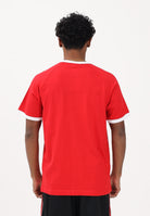 ADIDAS ORIGINALS T-shirt a manica corta 3-Stripes rossa da uomo KE3535 . ADIDAS ORIGINALS 