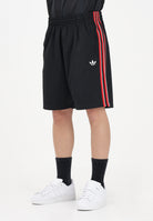 ADIDAS ORIGINALS Shorts sportivo Firebird Engineered Stripes nero da uomo KS5505 . ADIDAS ORIGINALS 