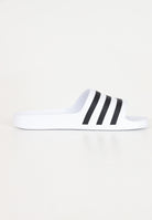 ADIDAS PERFORMANCE Ciabatte Adilette aqua bianche e nere da uomo F35539 . ADIDAS PERFORMANCE 