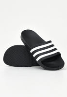 ADIDAS ORIGINALS Ciabatte Adilette Aqua nere da uomo F35543 . ADIDAS PERFORMANCE 