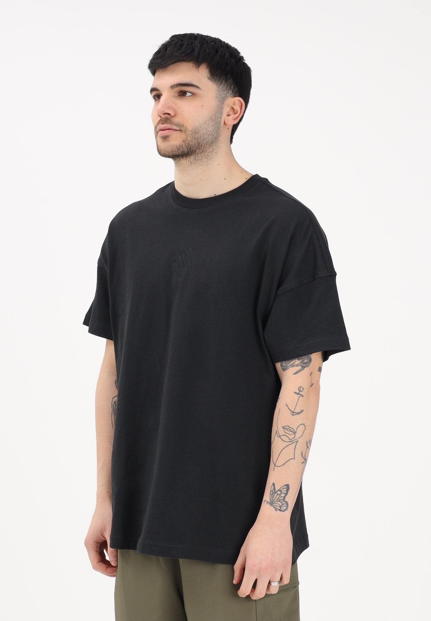 ADIDAS PERFORMANCE T-shirt a manica corta ALL SZN nera da uomo IY4150 . ADIDAS PERFORMANCE 
